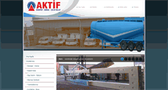 Desktop Screenshot of aktifdamper.com