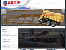 Tablet Screenshot of aktifdamper.com